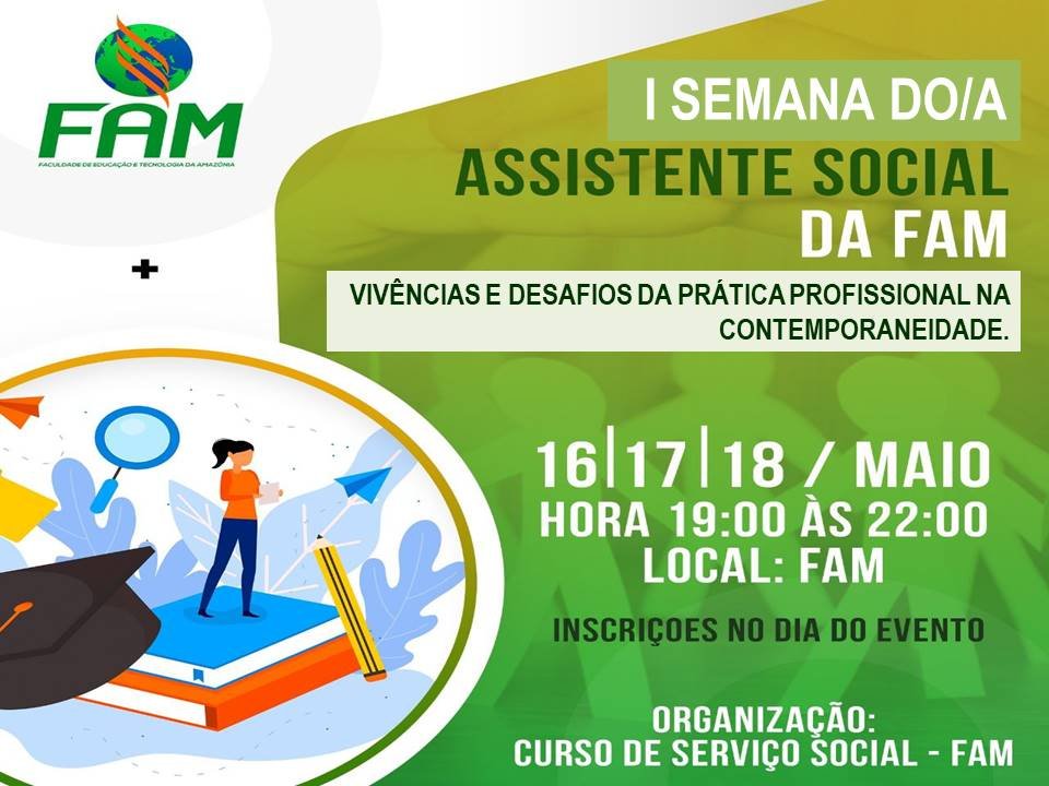 I SEMANA DO/A ASSISTENTE SOCIAL DA FAM