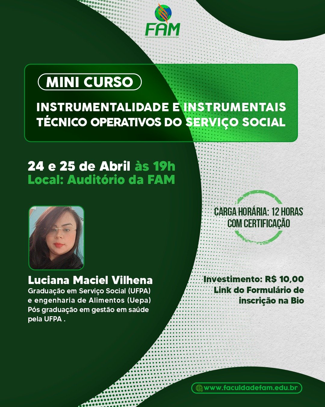 Evento: Instrumentalidade e Instrumentos Técnico Operativos do Serviço Social