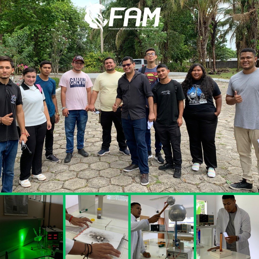 Visita técnica dos discentes das engenharias da FAM aos Laboratórios de Física e Química da UFPA Campus Abaetetuba