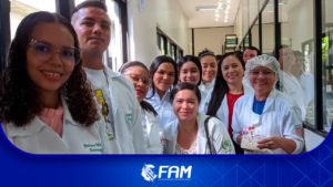 Visita dos Discentes de Enfermagem ao HEMOPA