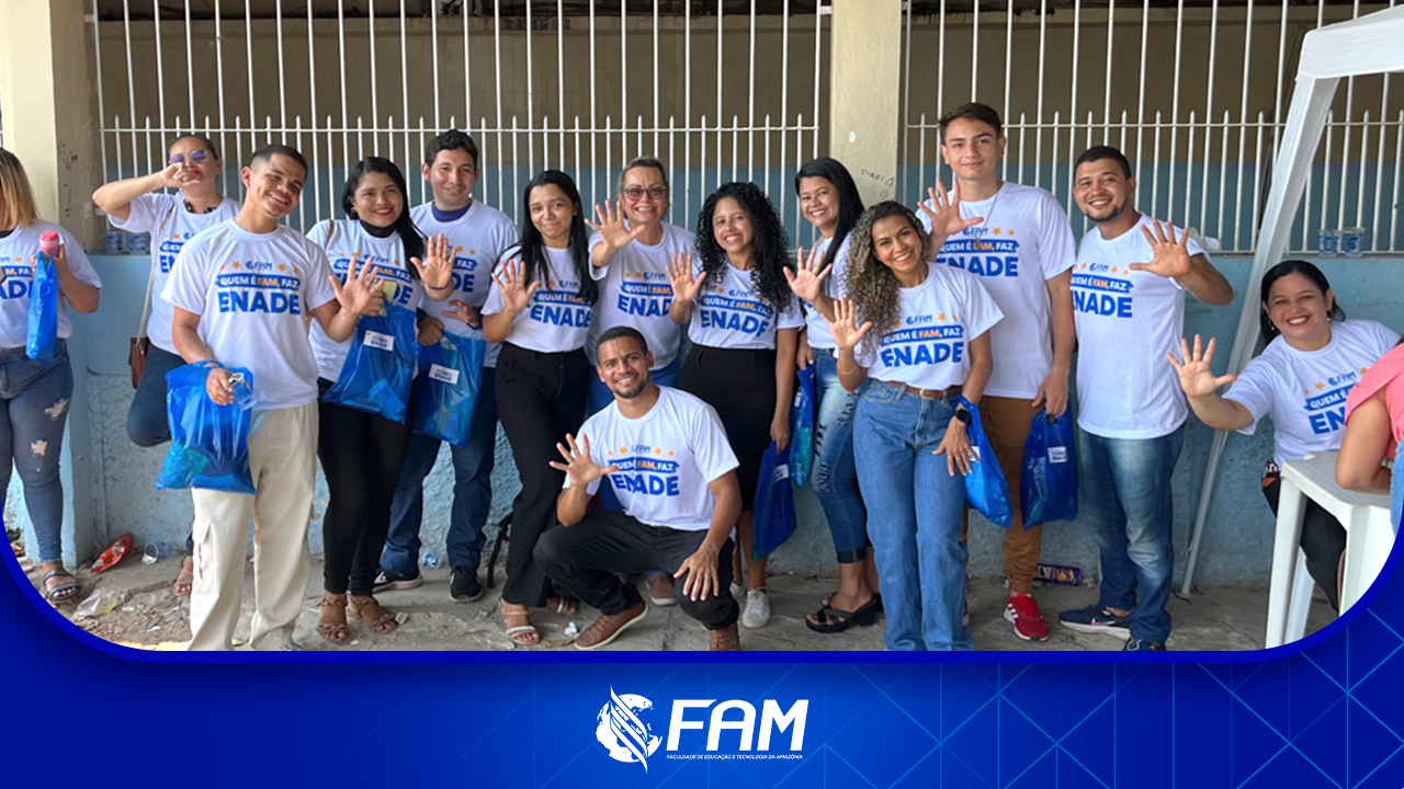 Faculdade FAM marca presença no ENADE com suporte e orientações aos alunos