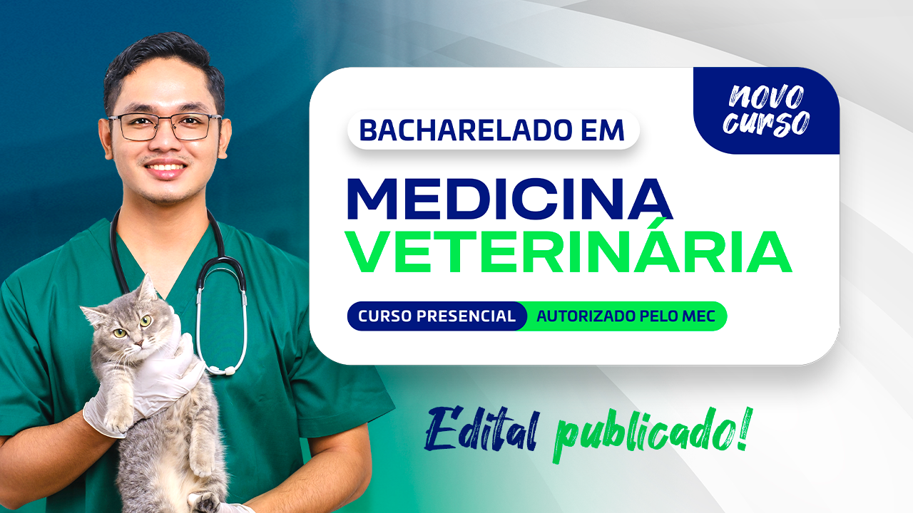 FAM lança edital do Vestibular 2026 para o novo curso de Medicina Veterinária com 100 vagas